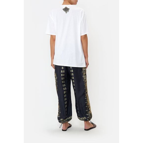 Camilla oversize rhinestone band tee "Its all over torero". S NWT - Picture 2 of 7